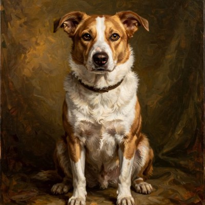 Classic Oil style portrait example