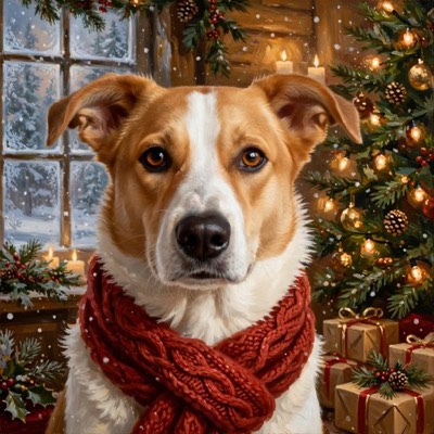 Holiday style portrait example