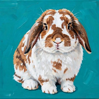 Any pet portrait in the Modern Color style