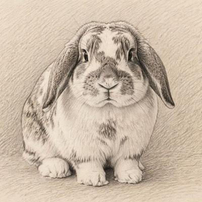 Graphite style portrait example