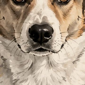 The Ink Wash texture up close